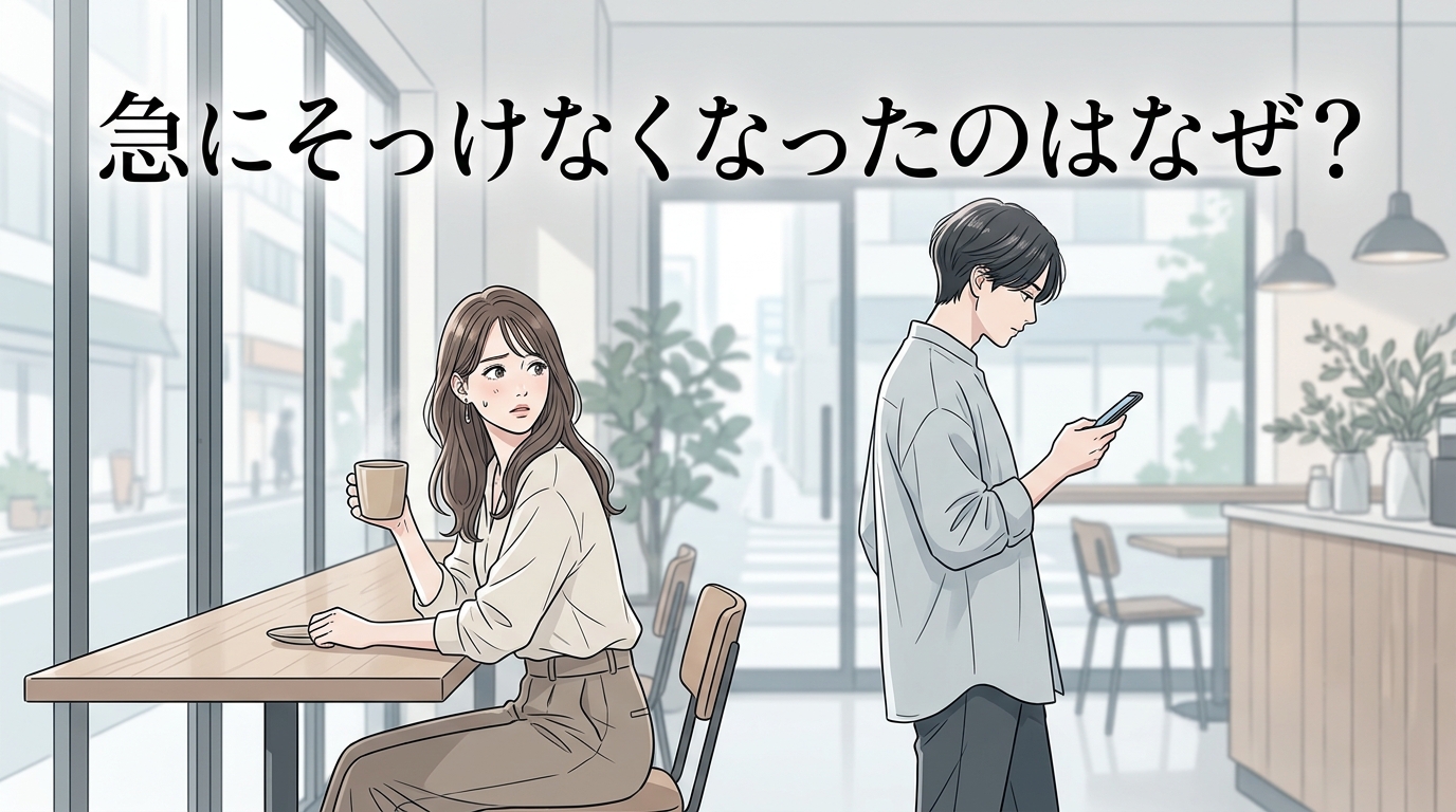 急にそっけなくなったのはなぜ？